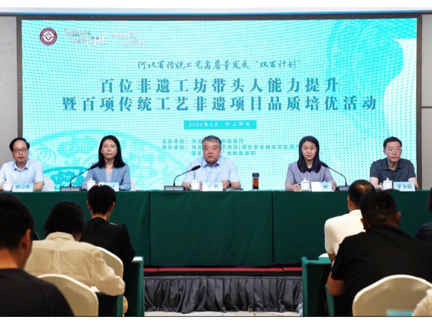 河北省传统工艺高质量发展“双百计划”提升培优活动正式启动