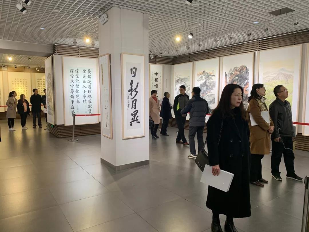 “山乡巨变——庆祝改革开放四十周年书画作品展”在河北省图书馆开展