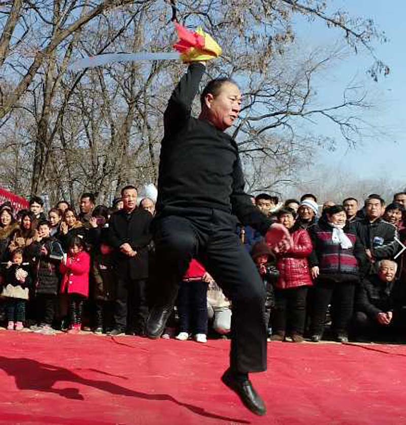 河北平乡五座楼村梅花拳